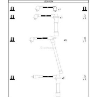 Uždegimo laido komplektas NIPPARTS J5381014