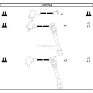 Uždegimo laido komplektas NIPPARTS J5382004