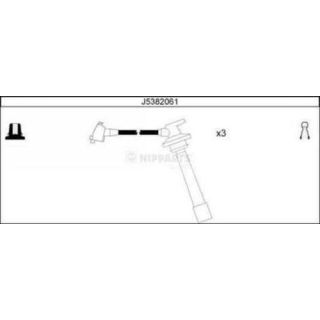 Uždegimo laido komplektas NIPPARTS J5382061