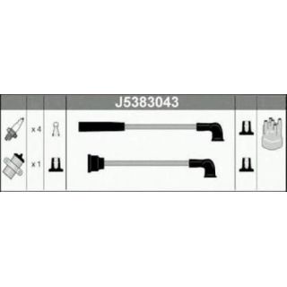 Uždegimo laido komplektas NIPPARTS J5383043