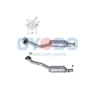 Katalizatoriaus keitiklis Oyodo 10N0053-OYO