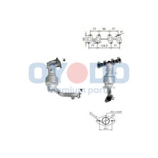 Katalizatoriaus keitiklis Oyodo 10N0070-OYO