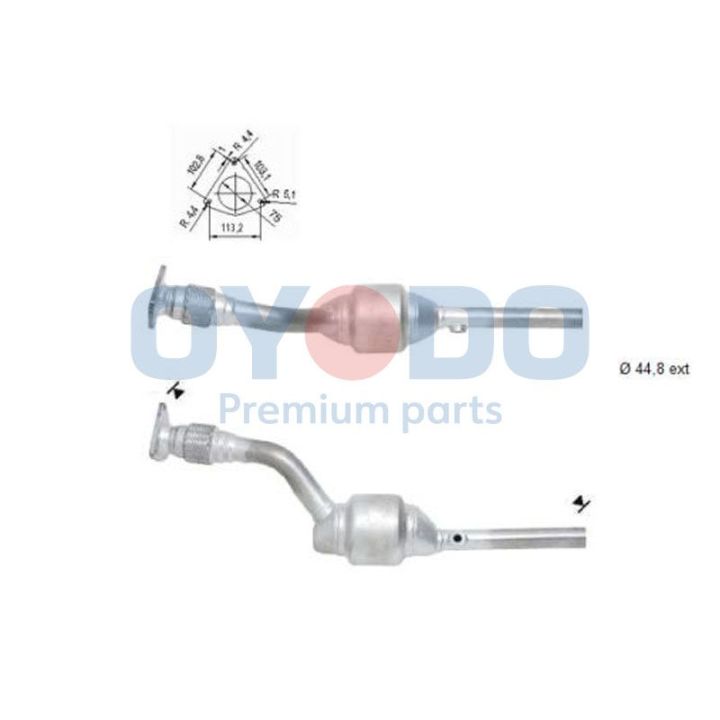 Katalizatoriaus keitiklis Oyodo 10N0099-OYO