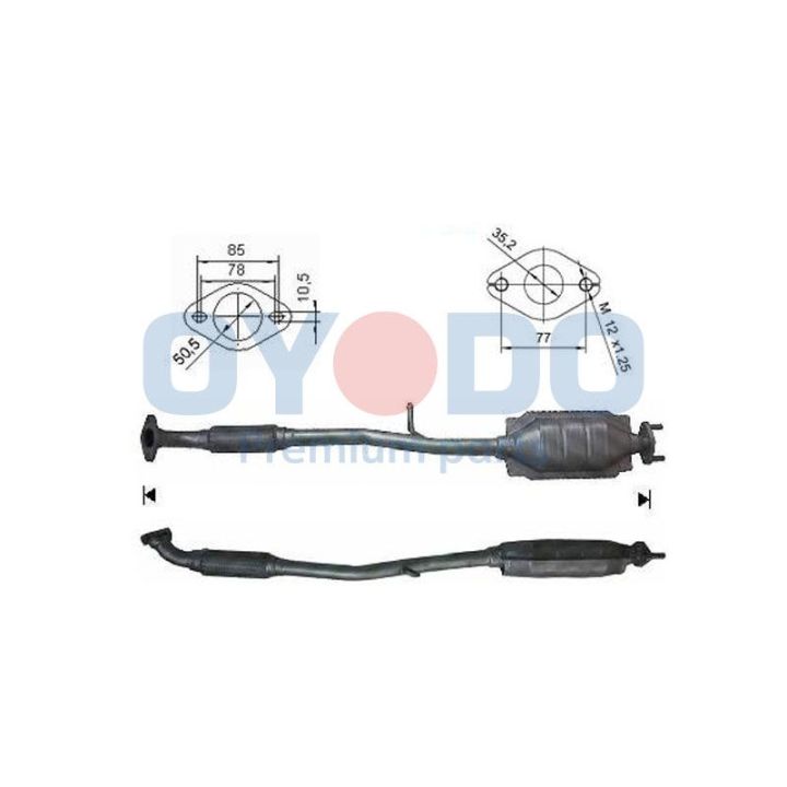 Katalizatoriaus keitiklis Oyodo 10N0154-OYO
