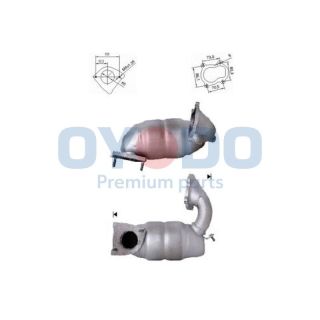 Katalizatoriaus keitiklis Oyodo 20N0032-OYO