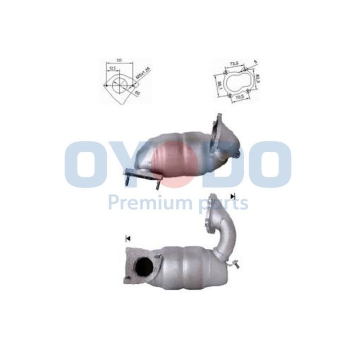 Katalizatoriaus keitiklis Oyodo 20N0032-OYO