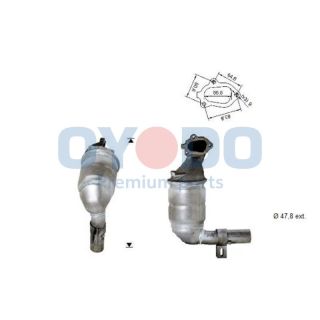 Katalizatoriaus keitiklis Oyodo 20N0116-OYO