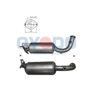 Suodžių / kietųjų dalelių filtras, išmetimo sistema Oyodo 20N0092-OYO