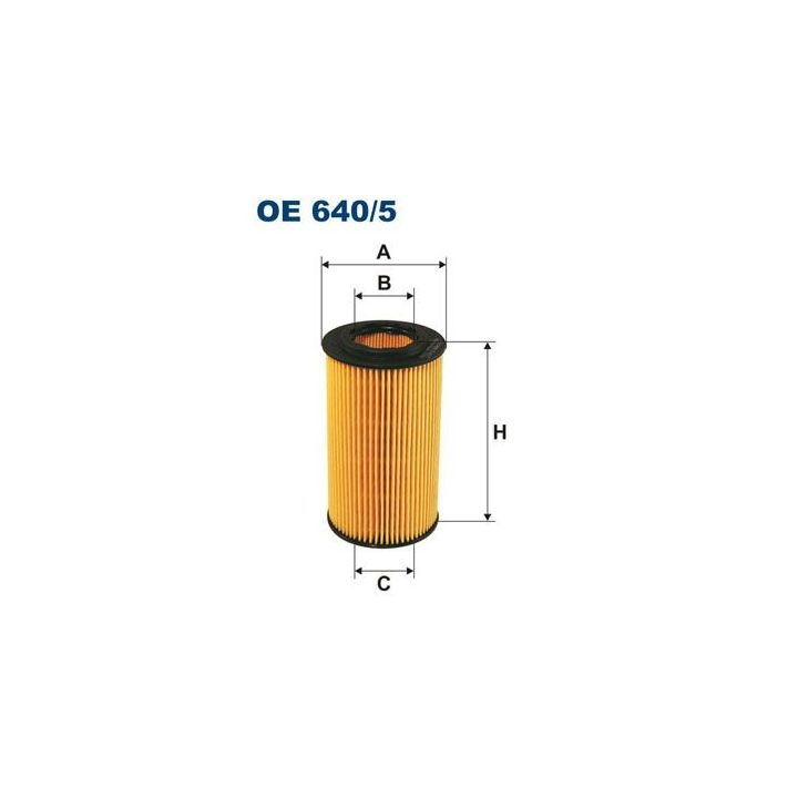 Alyvos filtras FILTRON OE 640/5