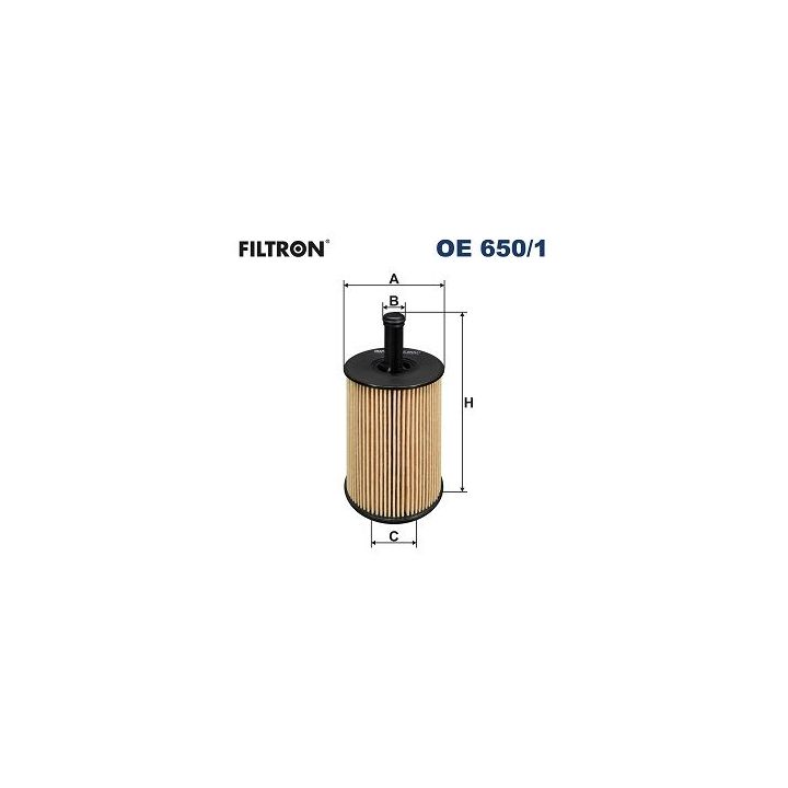 Alyvos filtras FILTRON OE 650/1