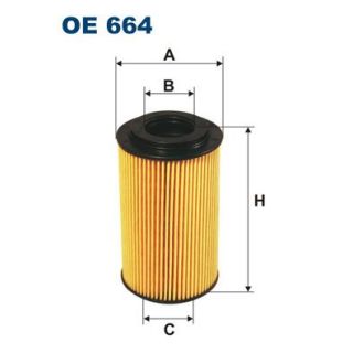 Alyvos filtras FILTRON OE 664
