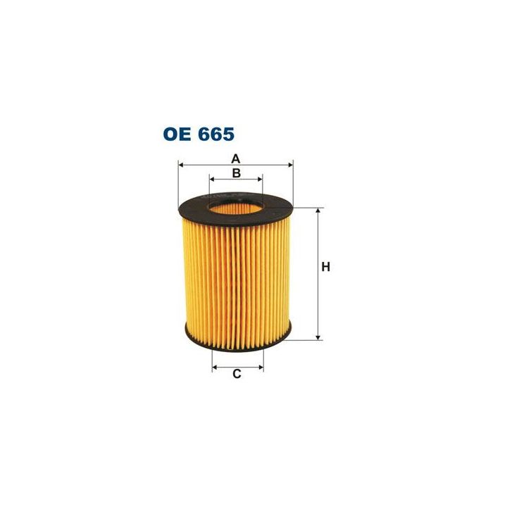 Alyvos filtras FILTRON OE 665