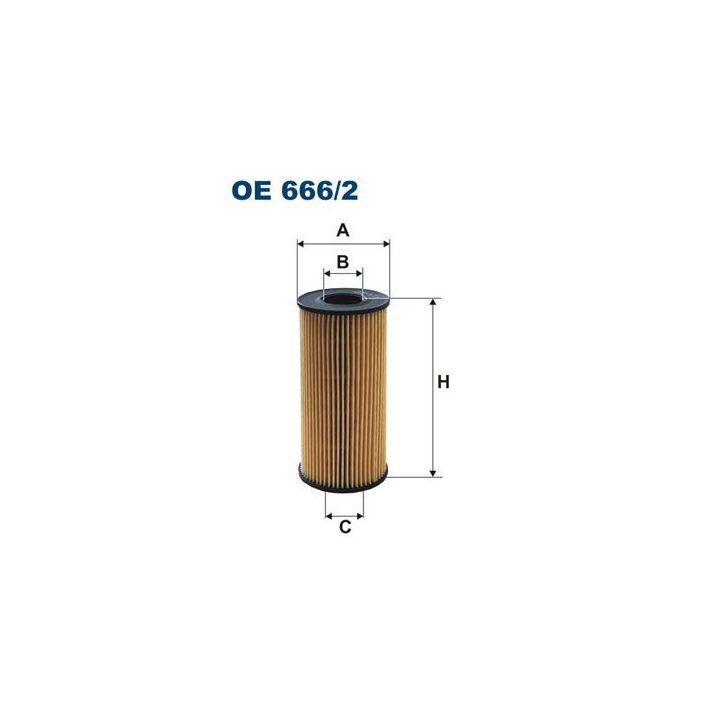 Alyvos filtras FILTRON OE 666/2