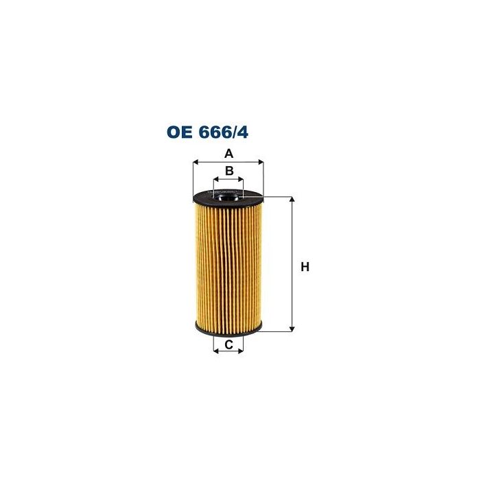 Alyvos filtras FILTRON OE 666/4