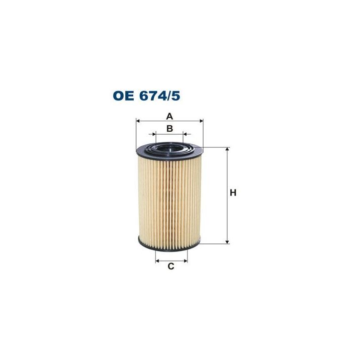 Alyvos filtras FILTRON OE 674/5