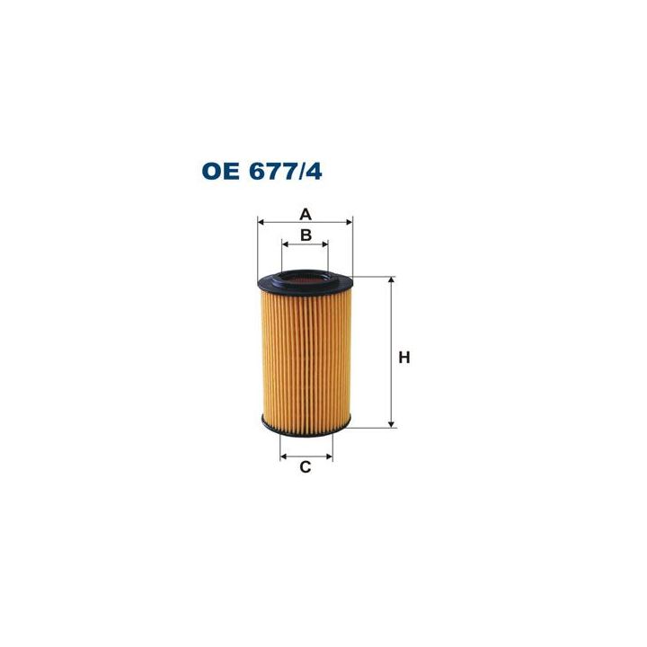 Alyvos filtras FILTRON OE 677/4