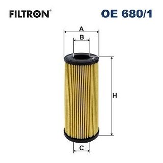 Alyvos filtras FILTRON OE 680/1