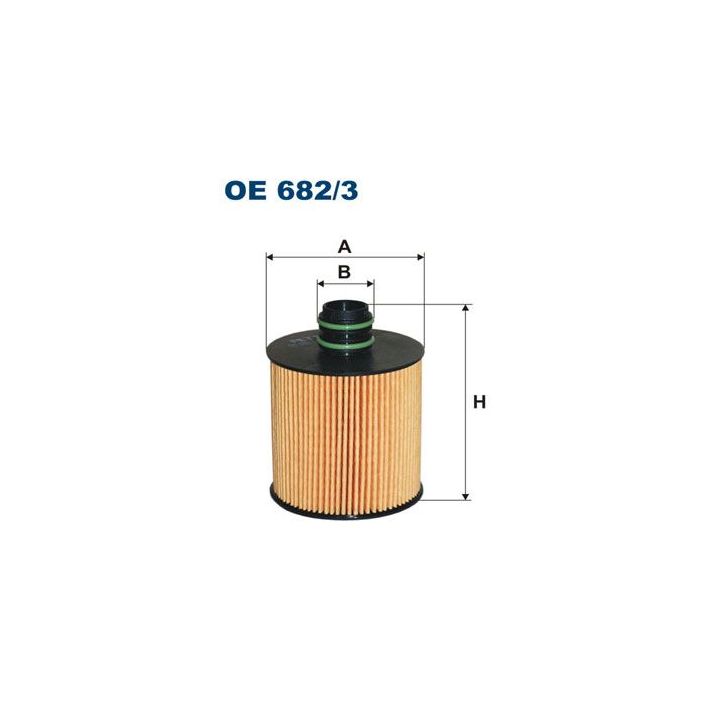 Alyvos filtras FILTRON OE 682/3