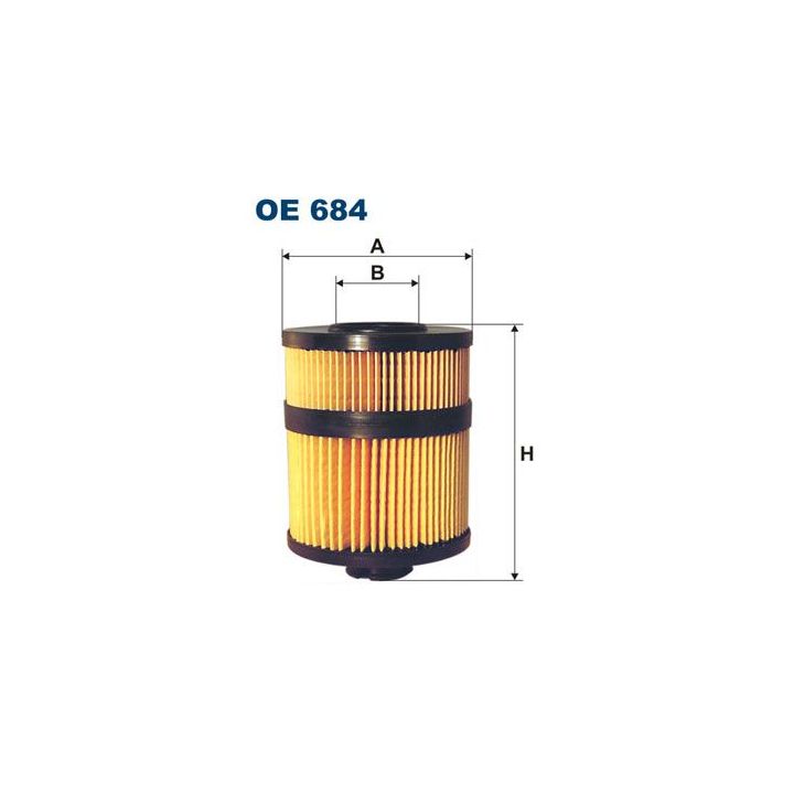 Alyvos filtras FILTRON OE 684