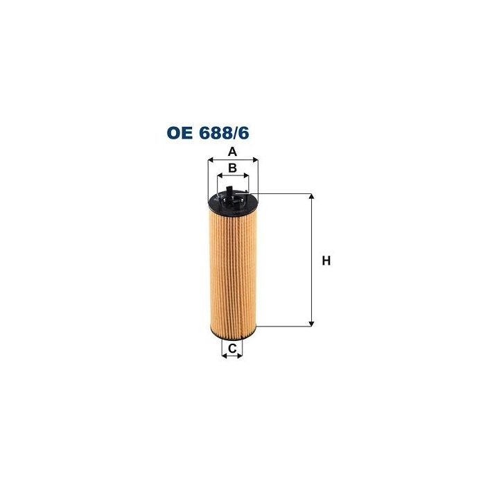 Alyvos filtras FILTRON OE 688/6
