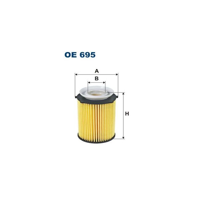 Alyvos filtras FILTRON OE 695
