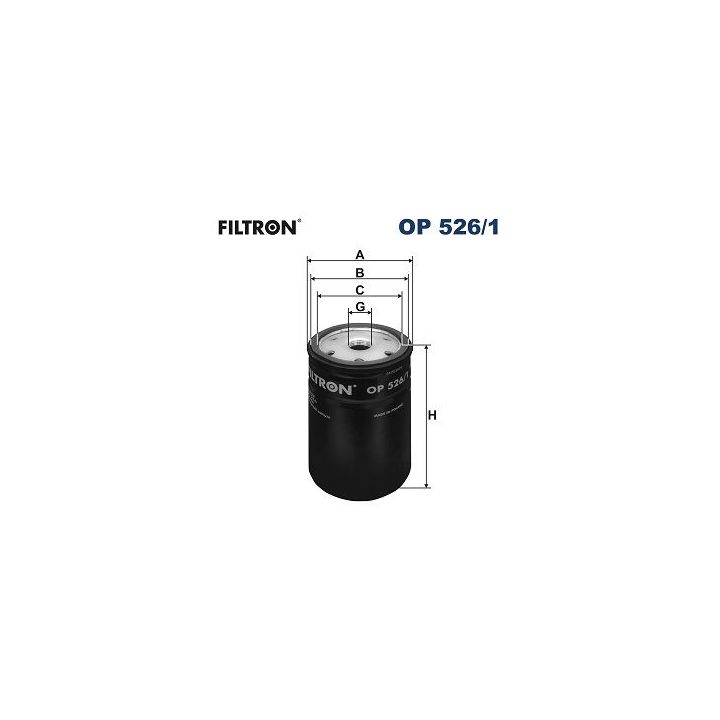 Alyvos filtras FILTRON OP 526/1