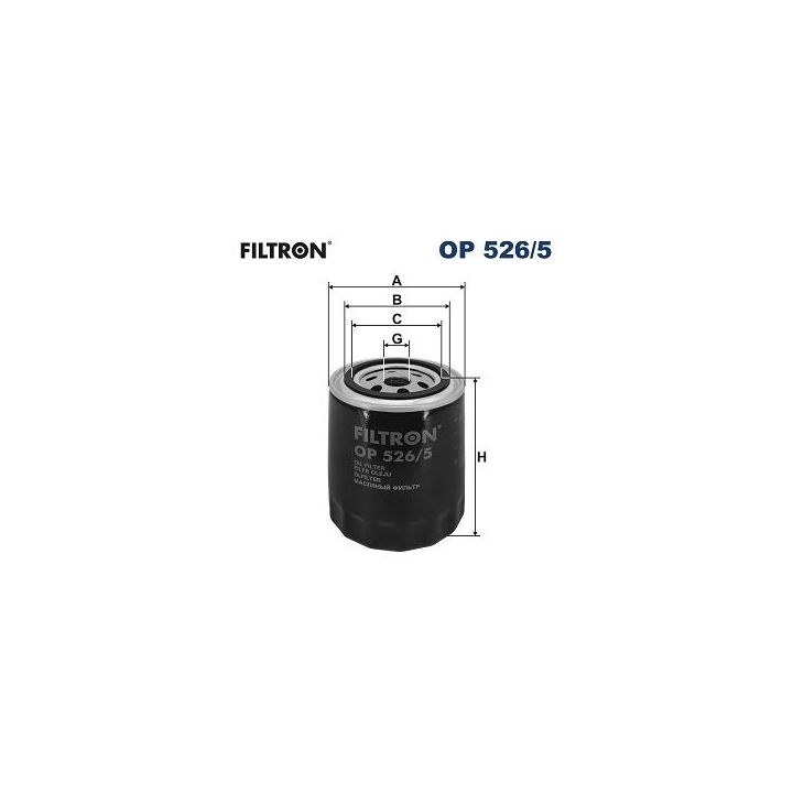 Alyvos filtras FILTRON OP 526/5