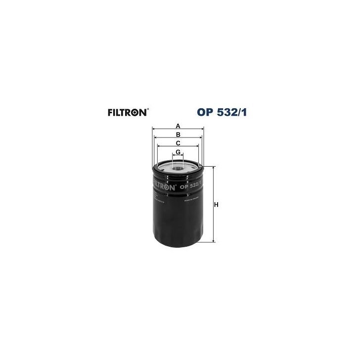 Alyvos filtras FILTRON OP 532/1