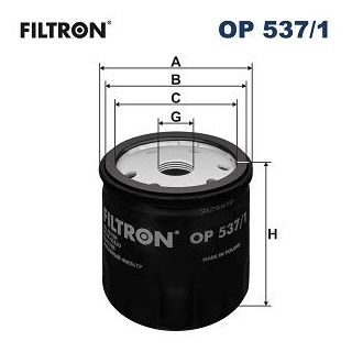Alyvos filtras FILTRON OP 537/1