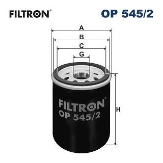 Alyvos filtras FILTRON OP 545/2