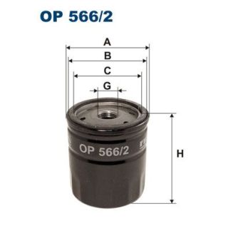 Alyvos filtras FILTRON OP 566/2
