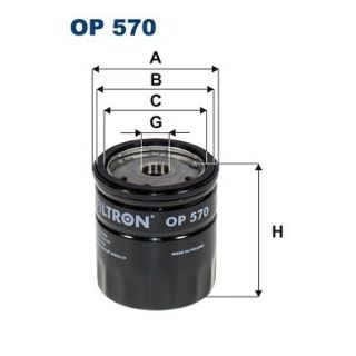 Alyvos filtras FILTRON OP 570