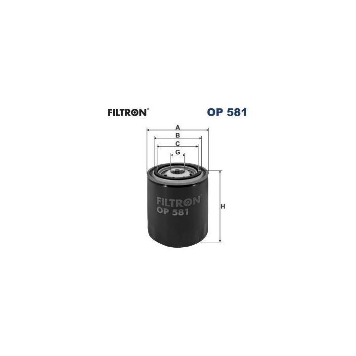 Alyvos filtras FILTRON OP 581