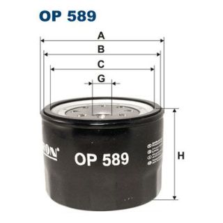 Alyvos filtras FILTRON OP 589