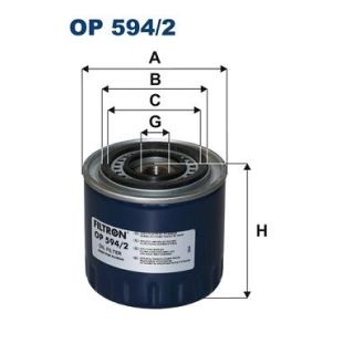 Alyvos filtras FILTRON OP 594/2