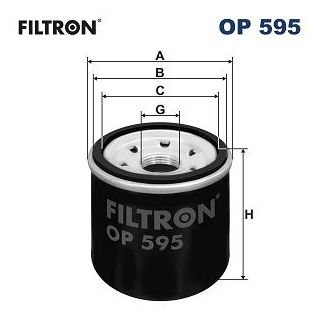 Alyvos filtras FILTRON OP 595