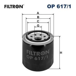 Alyvos filtras FILTRON OP 617/1