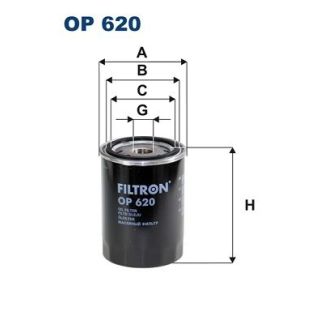 Alyvos filtras FILTRON OP 620