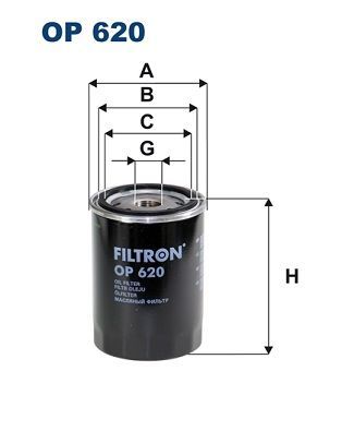 Alyvos filtras FILTRON OP 620