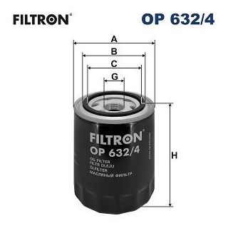 Alyvos filtras FILTRON OP 632/4