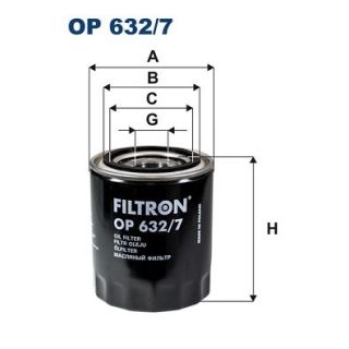 Alyvos filtras FILTRON OP 632/7