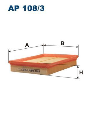 Oro filtras FILTRON AP 108/3