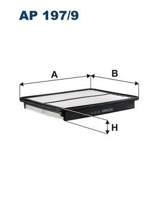 Oro filtras FILTRON AP 197/9