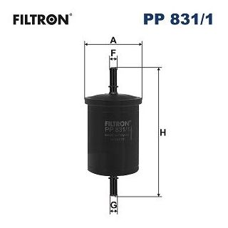 Kuro filtras FILTRON PP 831/1
