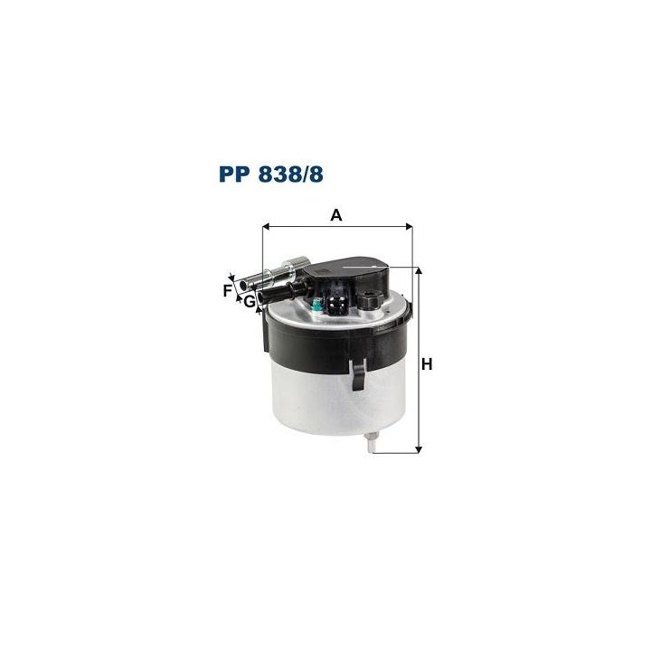 Kuro filtras FILTRON PP 838/8