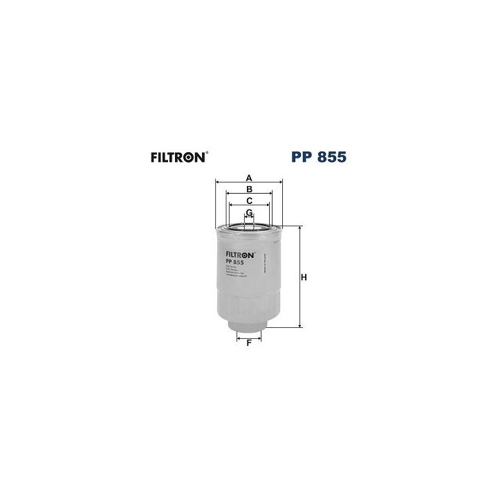 Kuro filtras FILTRON PP 855