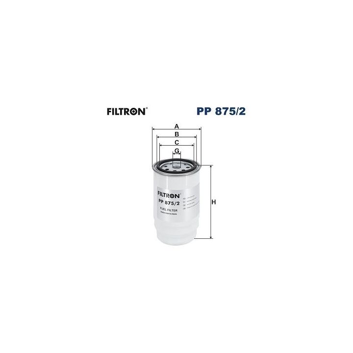Kuro filtras FILTRON PP 875/2