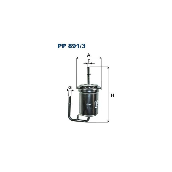 Kuro filtras FILTRON PP 891/3