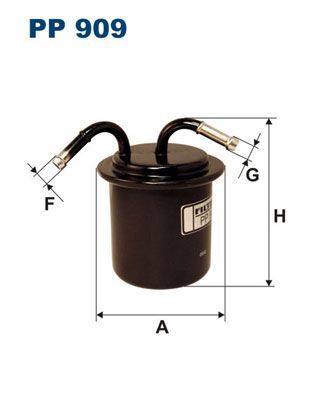 Kuro filtras FILTRON PP 909
