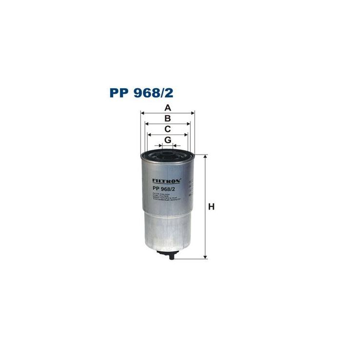 Kuro filtras FILTRON PP 968/2
